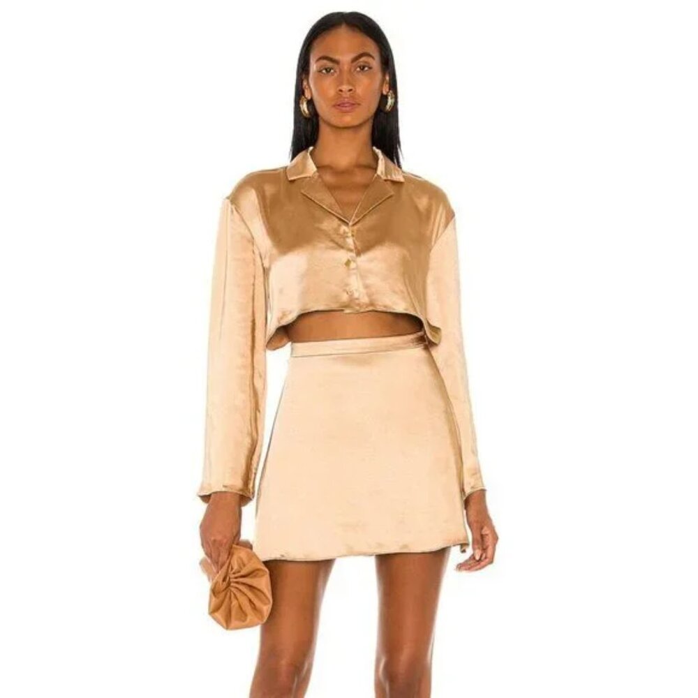 L'Academie Sashie Dress In Brown